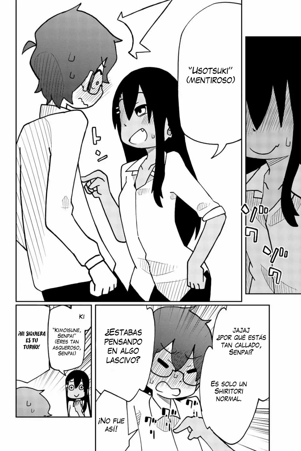 Please don't bully me, Nagatoro capítulo 80.2, página 17