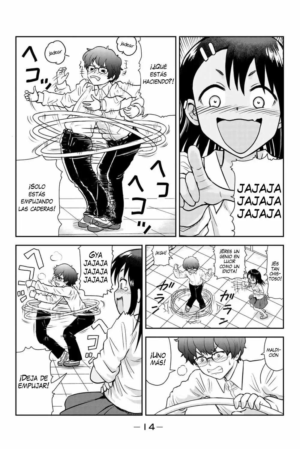 Please don't bully me, Nagatoro capítulo 80.3, página 17