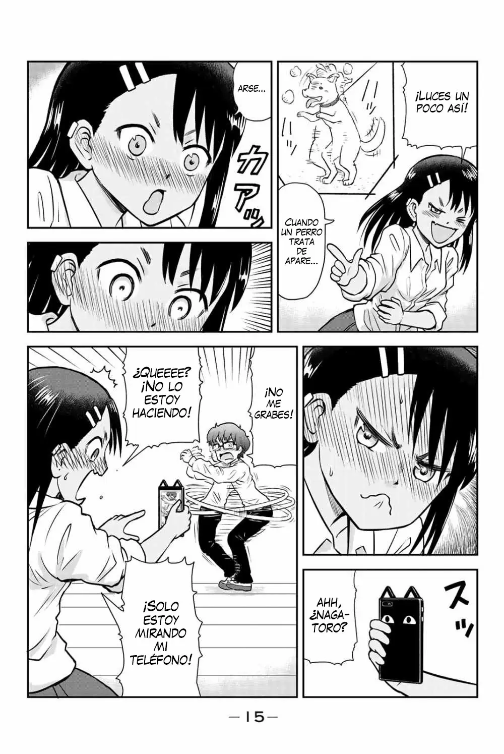 Please don't bully me, Nagatoro capítulo 80.3, página 18