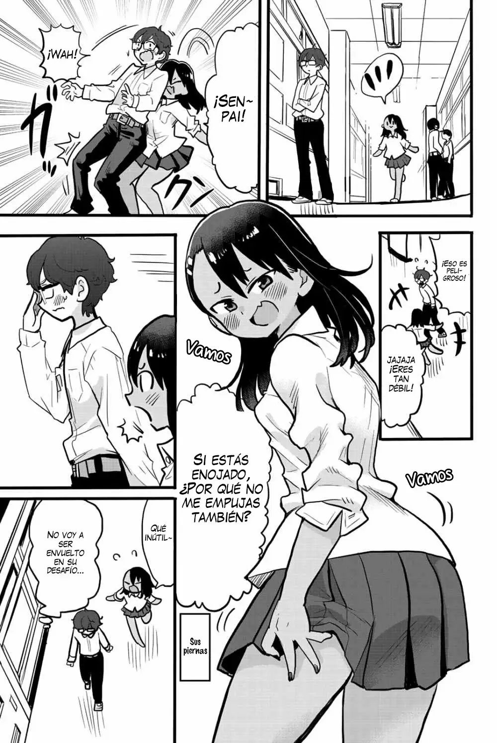 Please don't bully me, Nagatoro capítulo 80.3, página 32