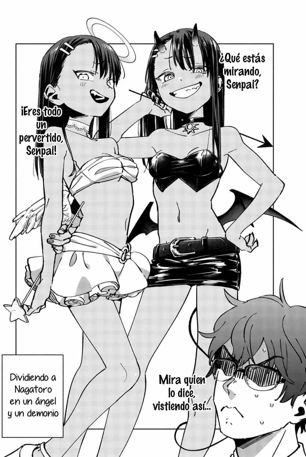 Please don't bully me, Nagatoro capítulo 80.3, página 35