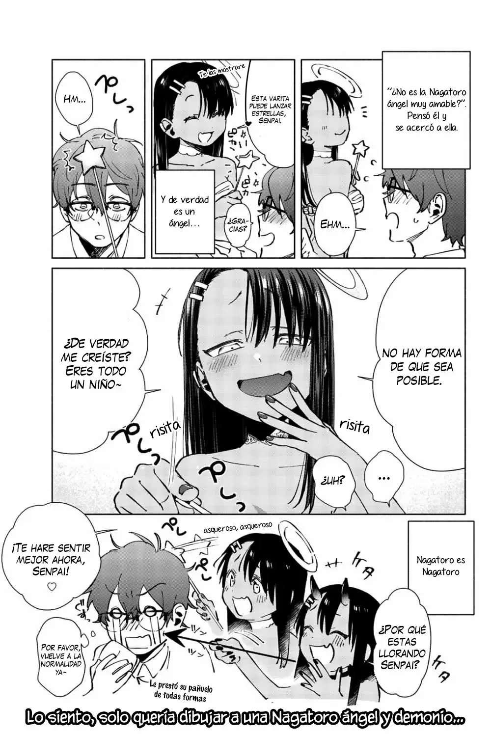 Please don't bully me, Nagatoro capítulo 80.3, página 36