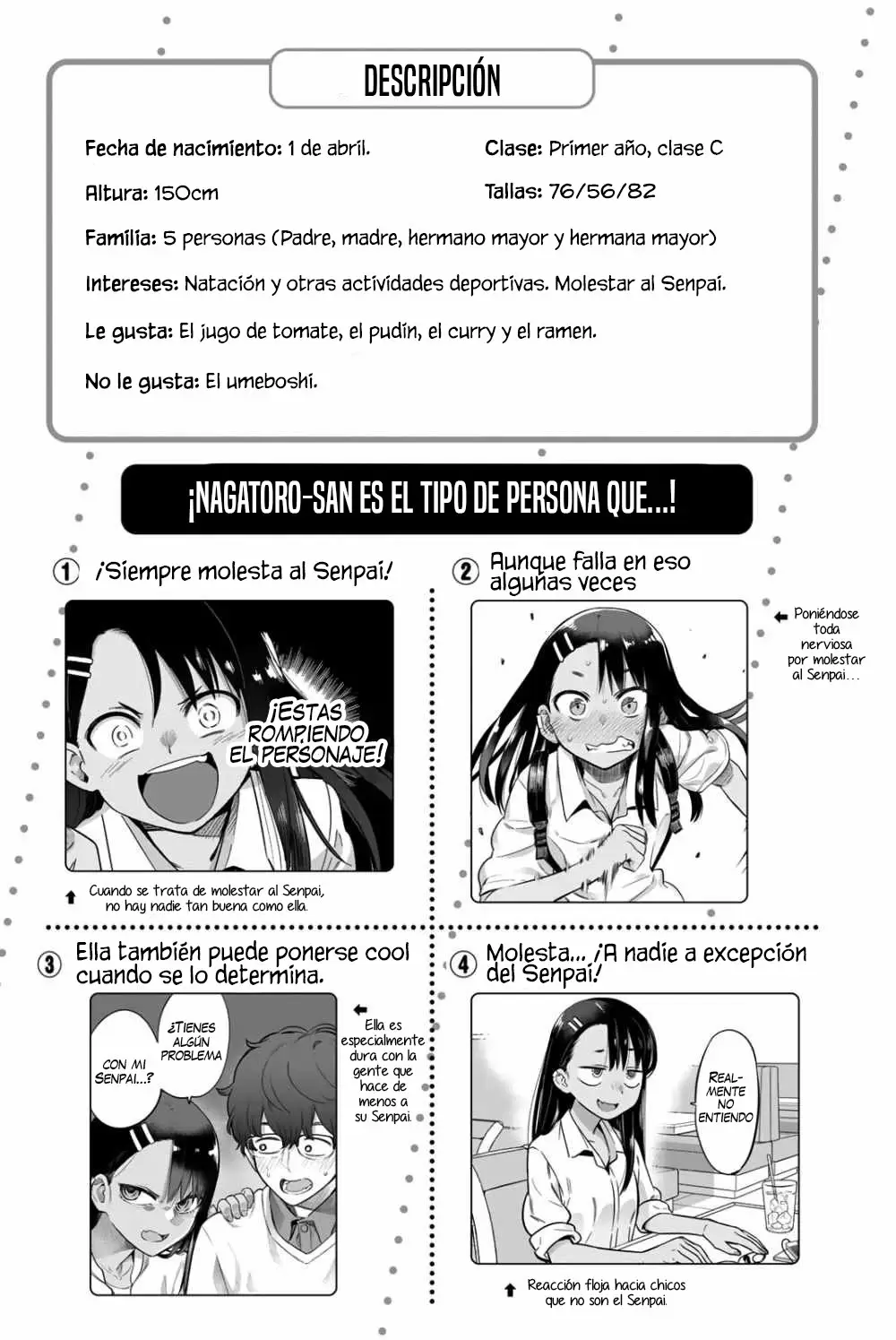 Please don't bully me, Nagatoro capítulo 80.4, página 5