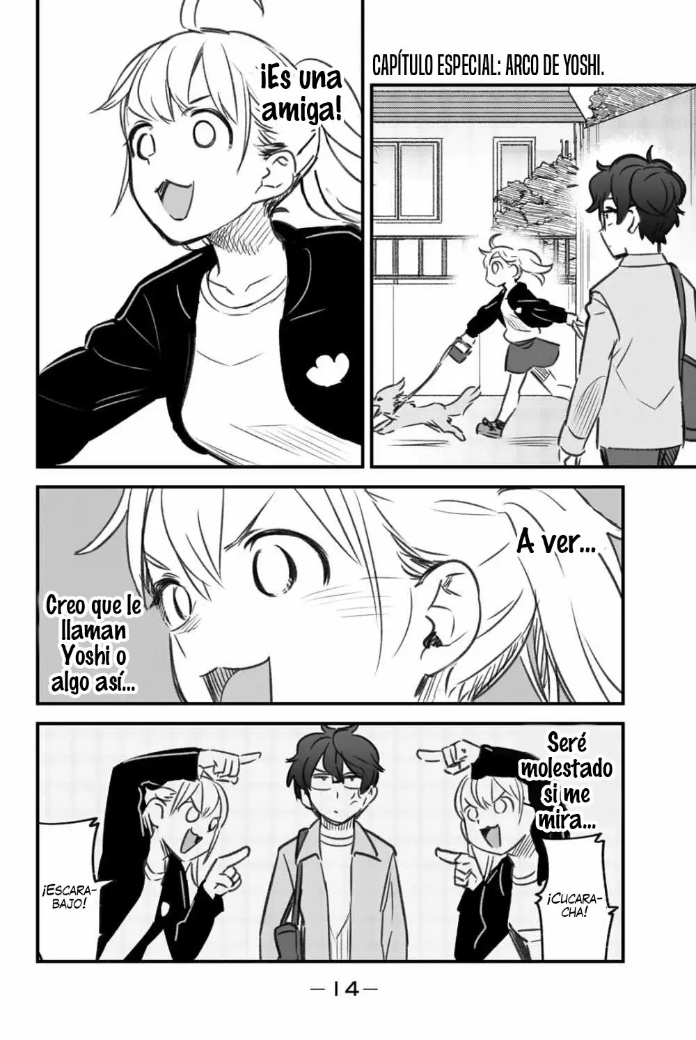 Please don't bully me, Nagatoro capítulo 80.4, página 16