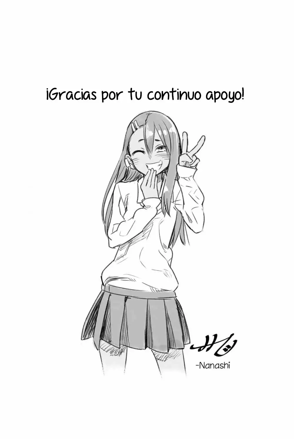 Please don't bully me, Nagatoro capítulo 80.4, página 34