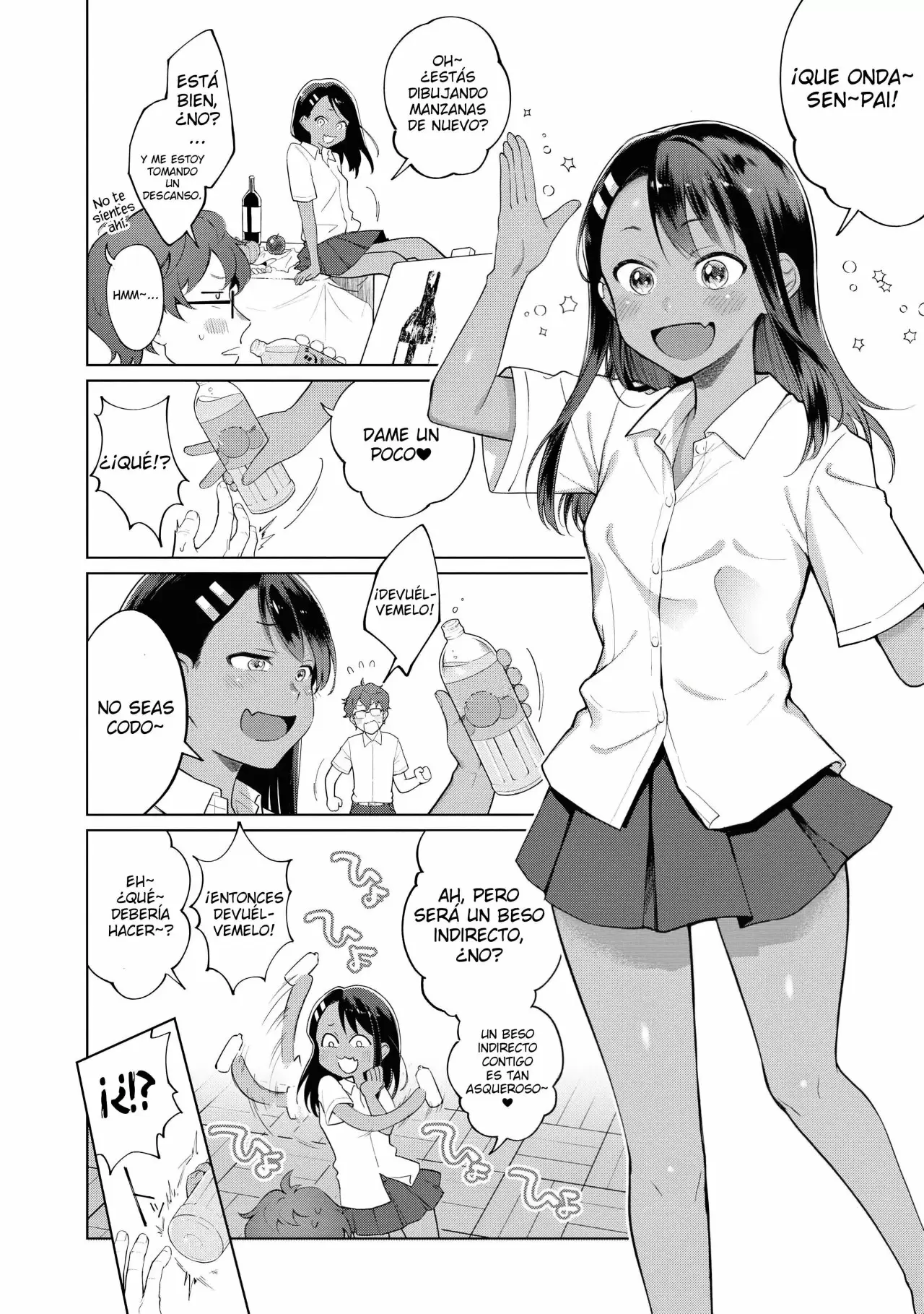 Please don't bully me, Nagatoro capítulo 82.10, página 4