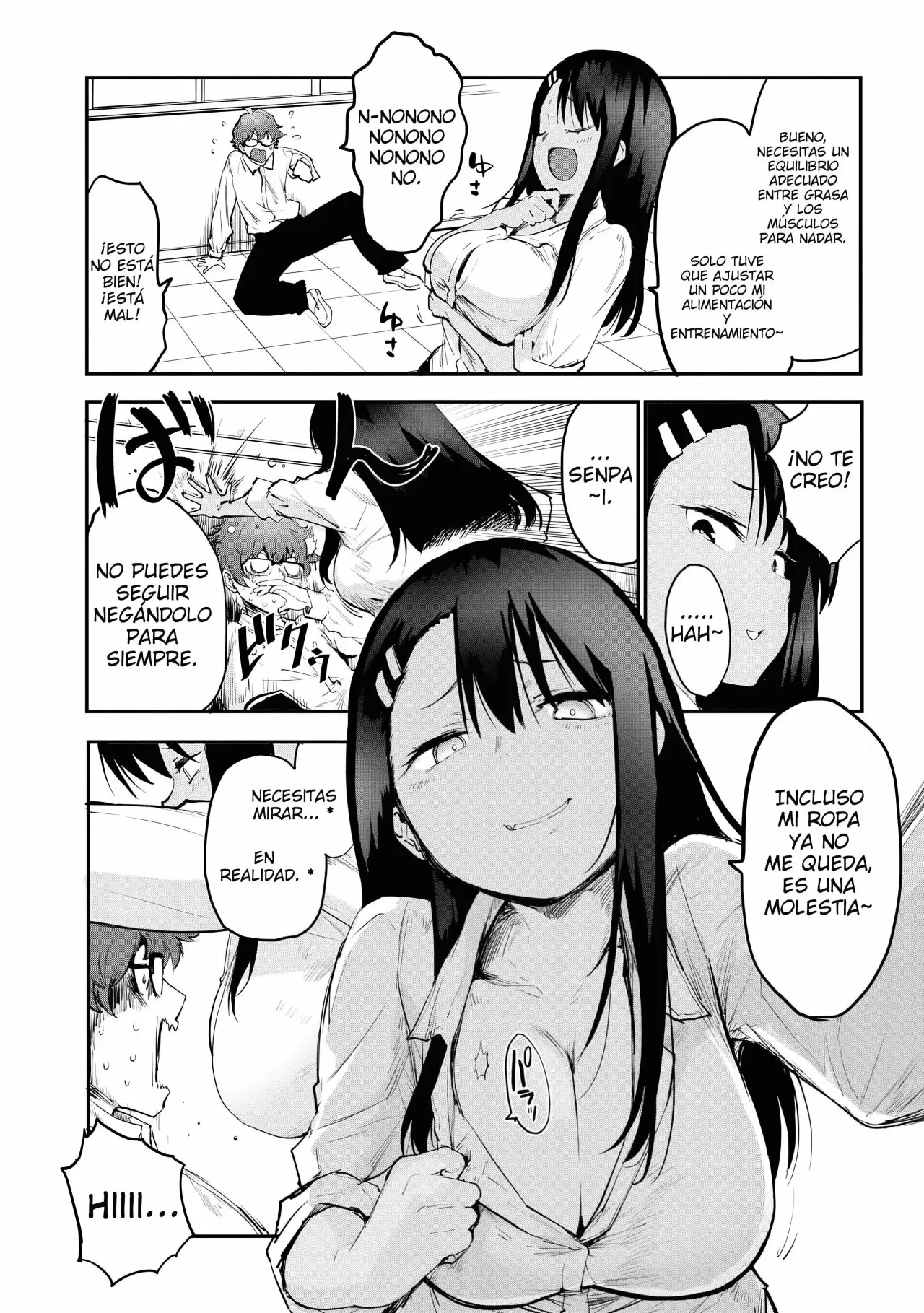 Please don't bully me, Nagatoro capítulo 82.30, página 6