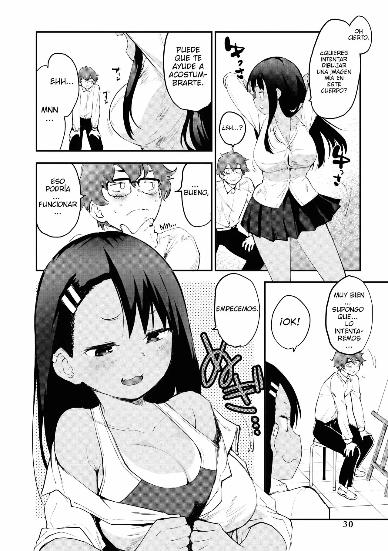 Please don't bully me, Nagatoro capítulo 82.30, página 8