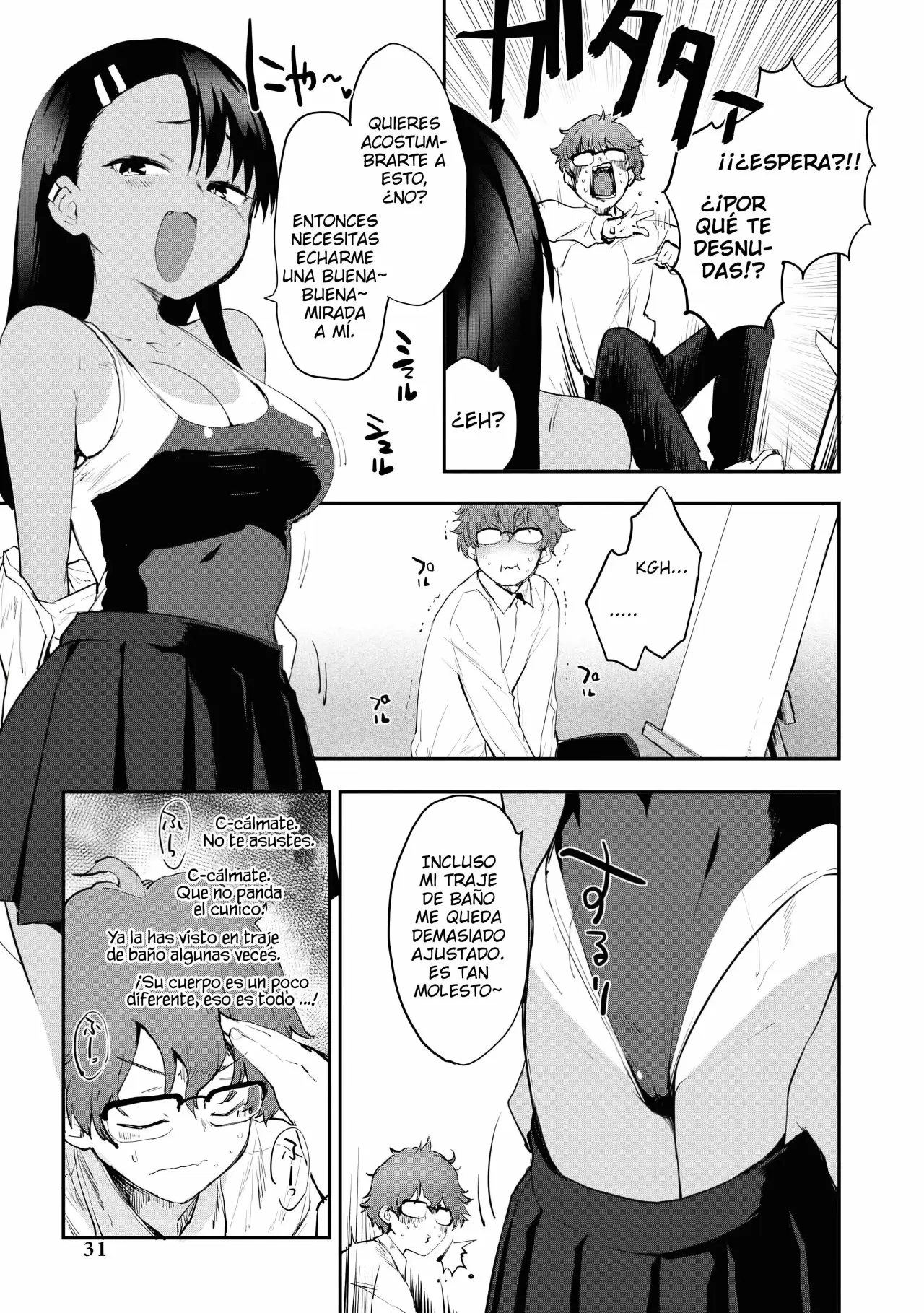 Please don't bully me, Nagatoro capítulo 82.30, página 9