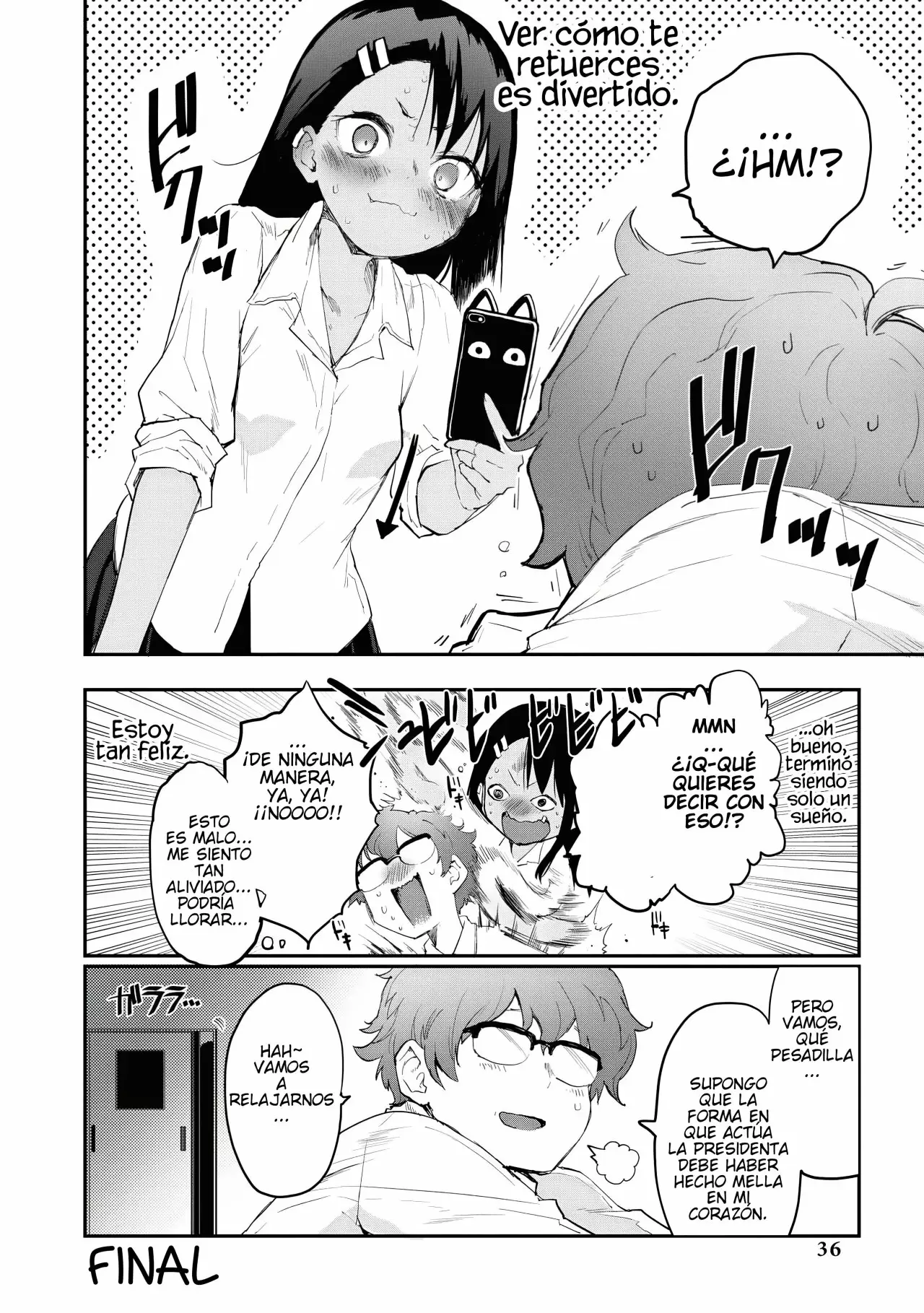Please don't bully me, Nagatoro capítulo 82.30, página 14