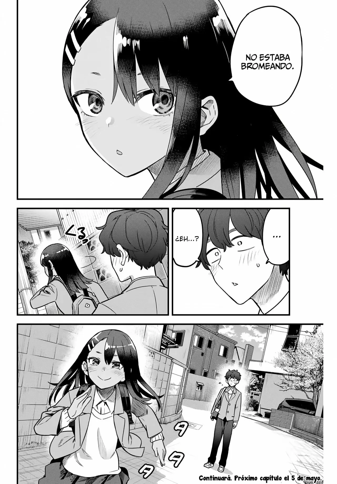 Please don't bully me, Nagatoro capítulo 82, página 28