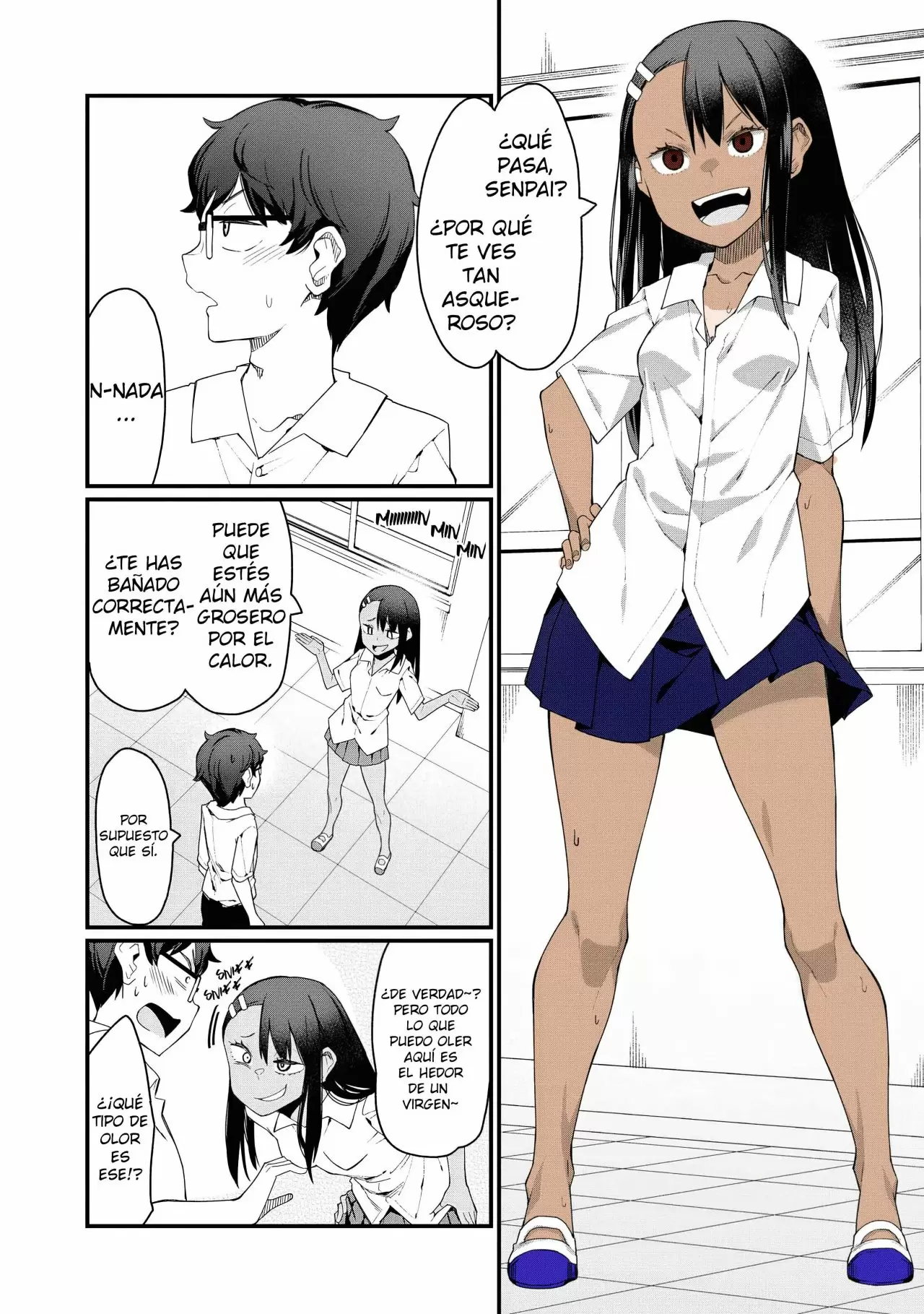 Please don't bully me, Nagatoro capítulo 83.10, página 10