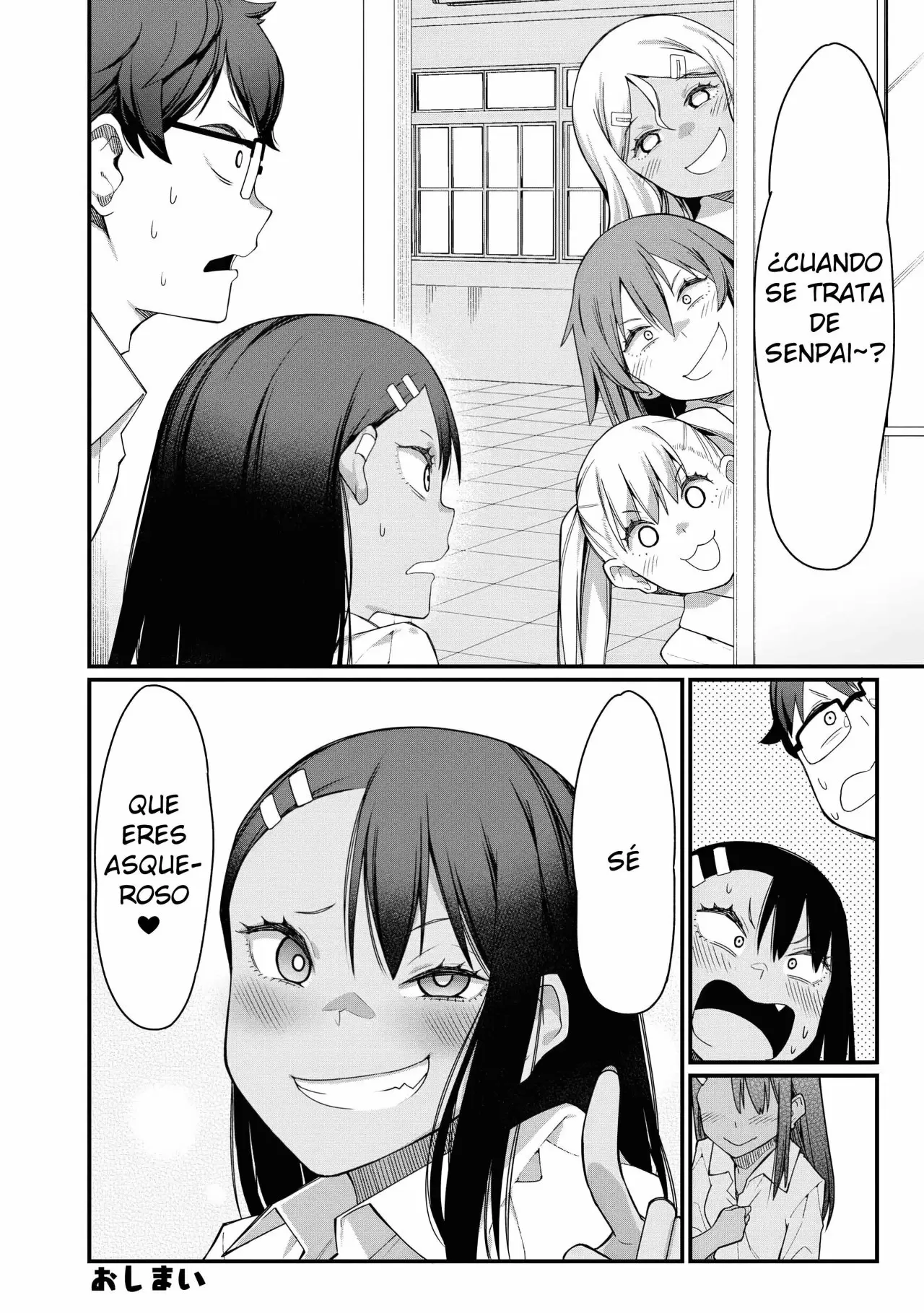 Please don't bully me, Nagatoro capítulo 83.10, página 16