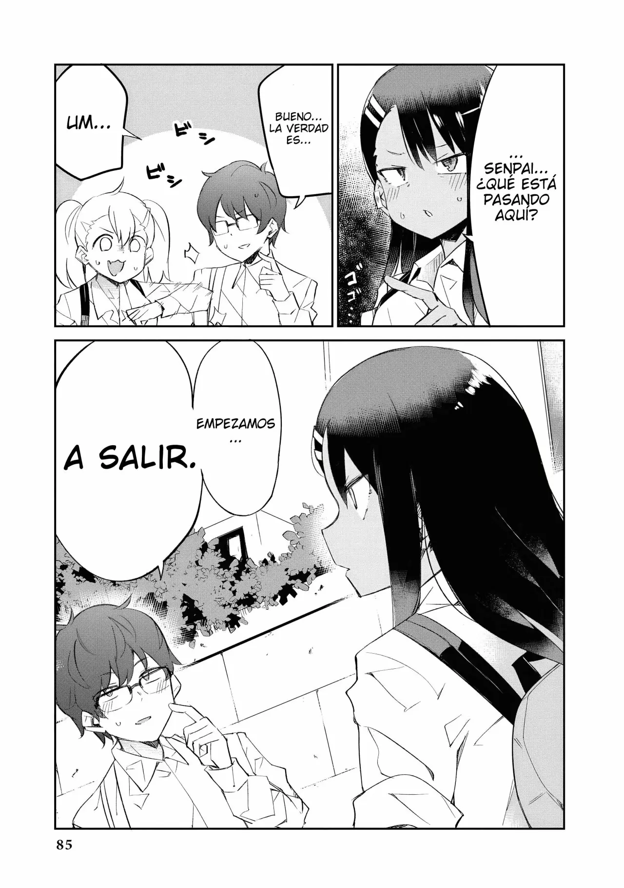 Please don't bully me, Nagatoro capítulo 83.20, página 6