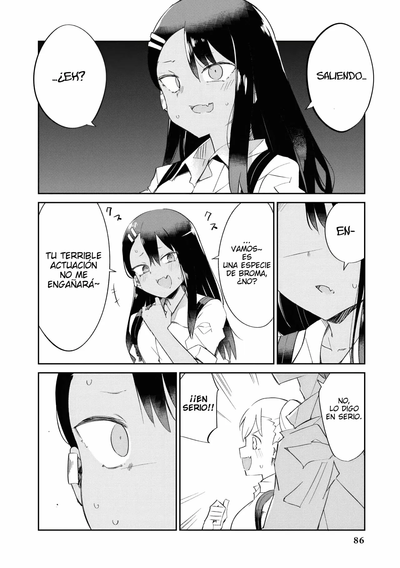 Please don't bully me, Nagatoro capítulo 83.20, página 7
