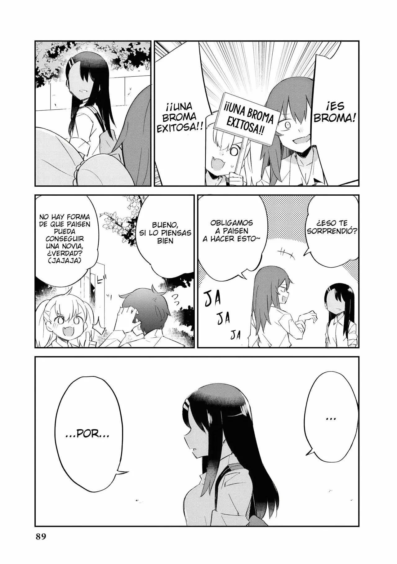 Please don't bully me, Nagatoro capítulo 83.20, página 10