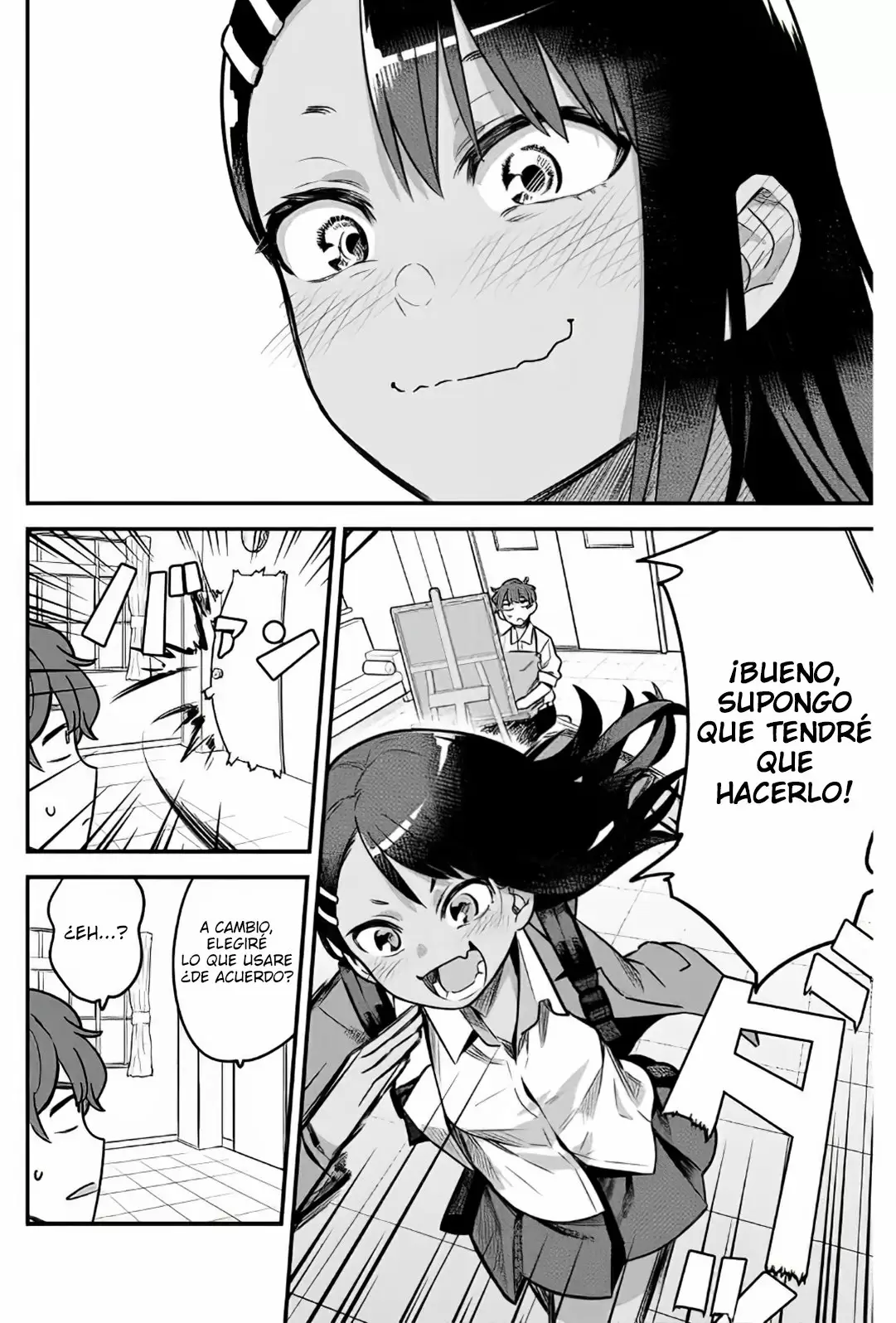 Please don't bully me, Nagatoro capítulo 83, página 8