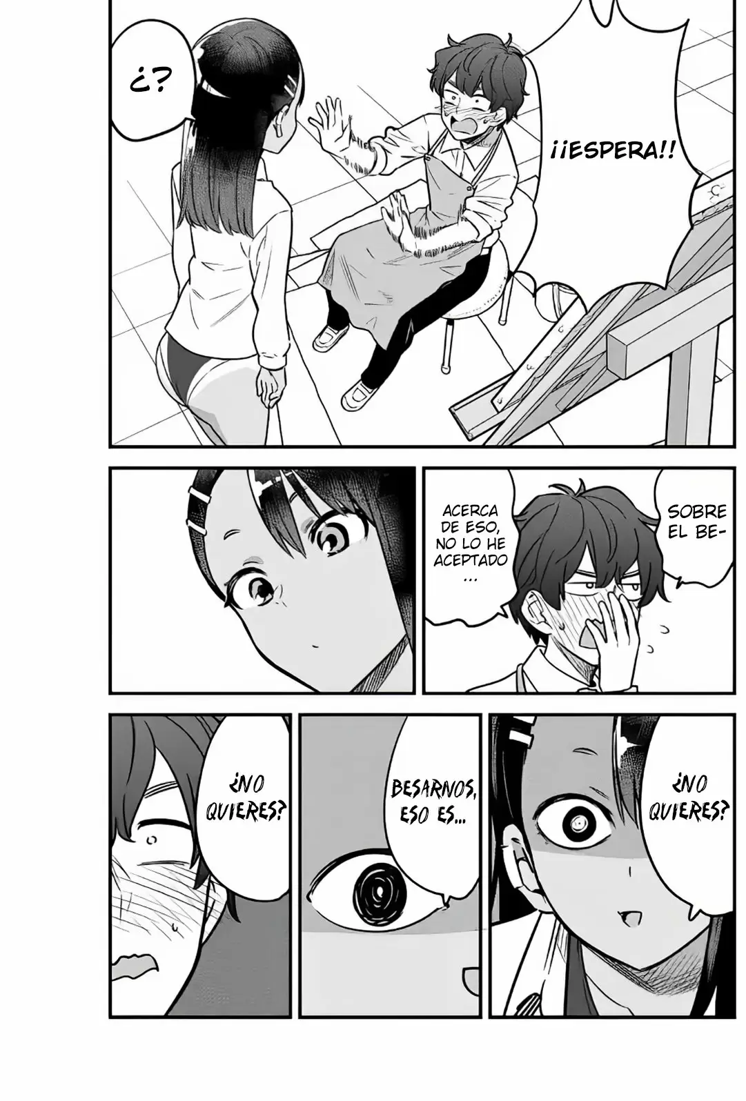 Please don't bully me, Nagatoro capítulo 83, página 17