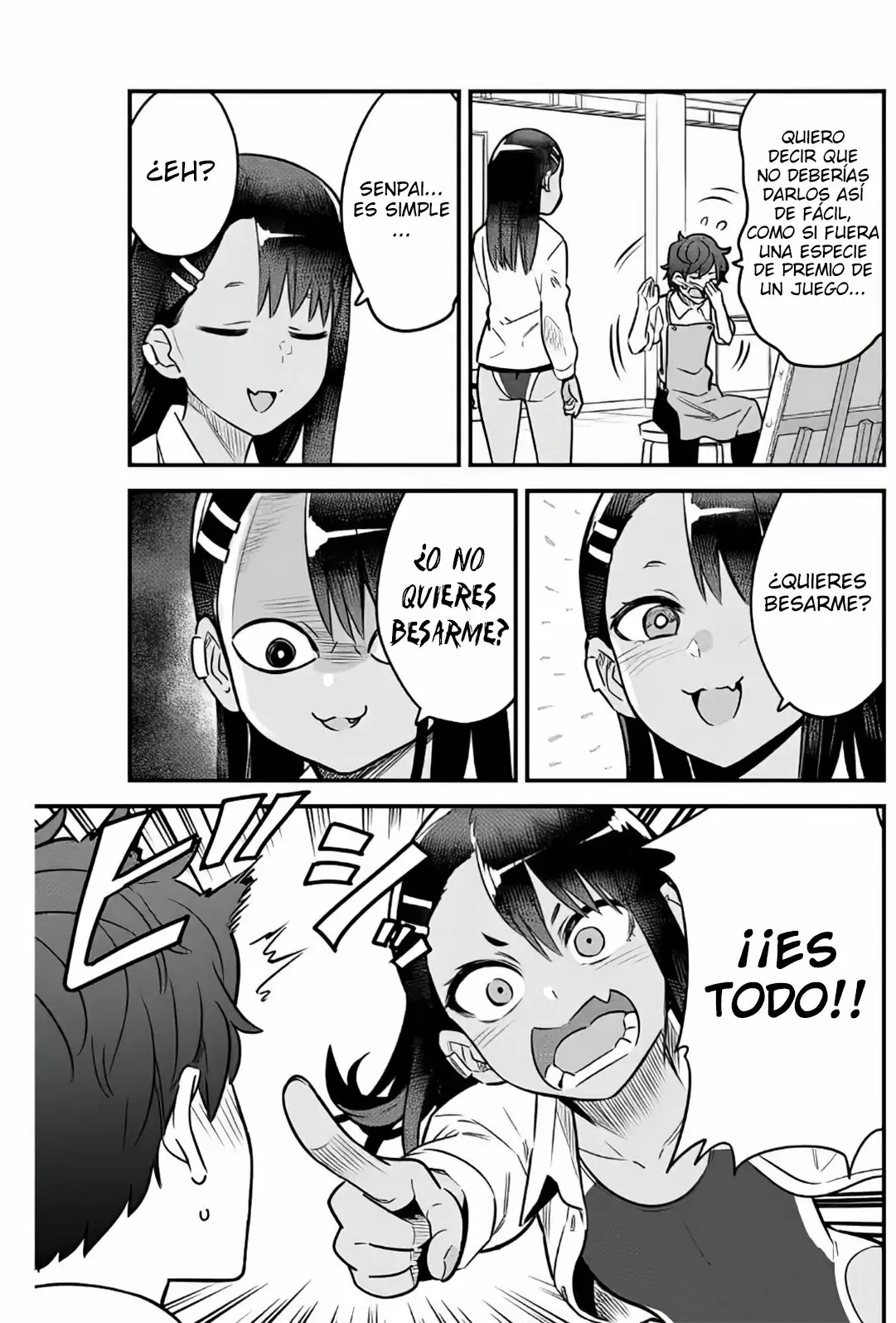 Please don't bully me, Nagatoro capítulo 83, página 19