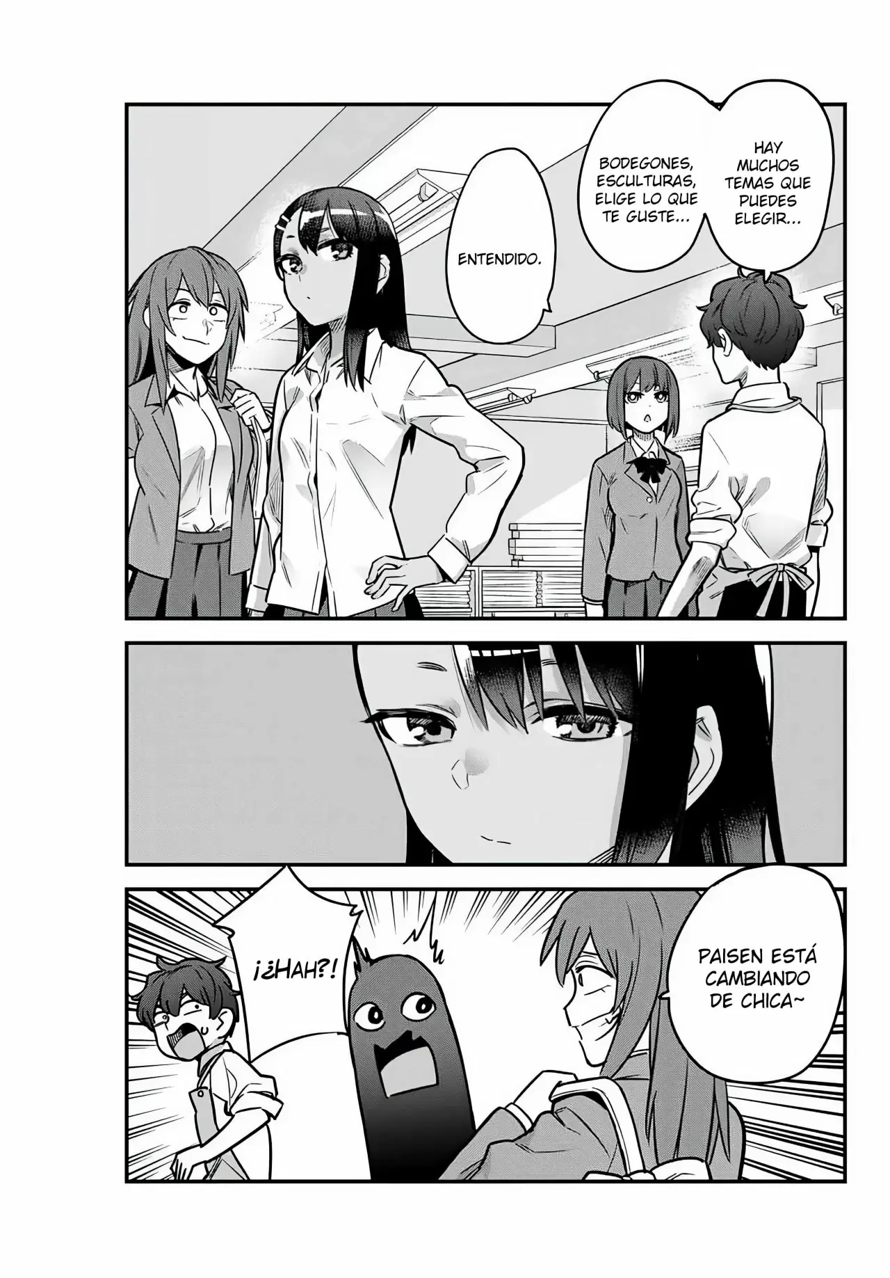 Please don't bully me, Nagatoro capítulo 84, página 21
