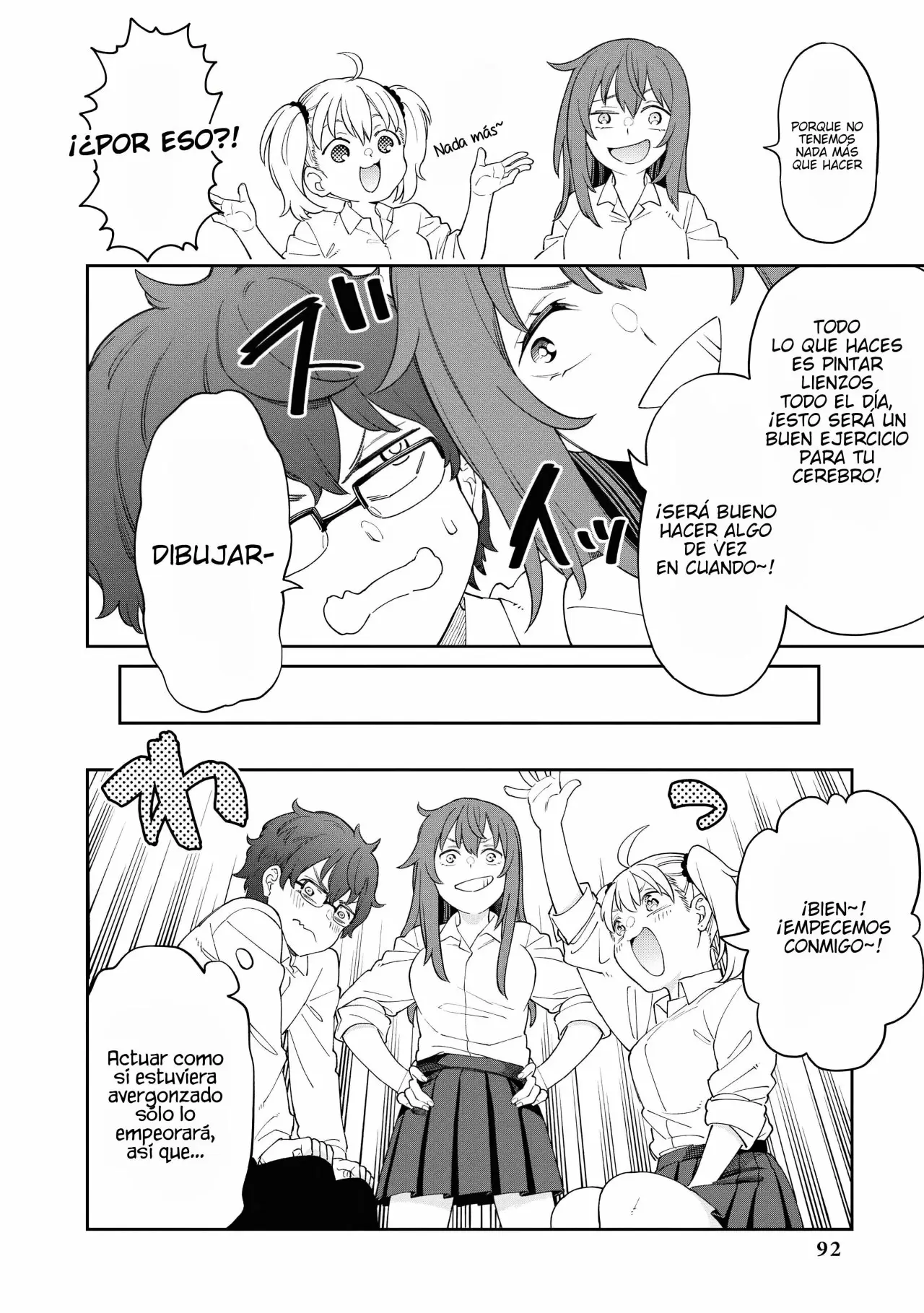 Please don't bully me, Nagatoro capítulo 85.20, página 4