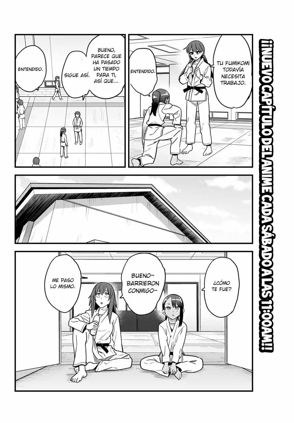 Please don't bully me, Nagatoro capítulo 85, página 4