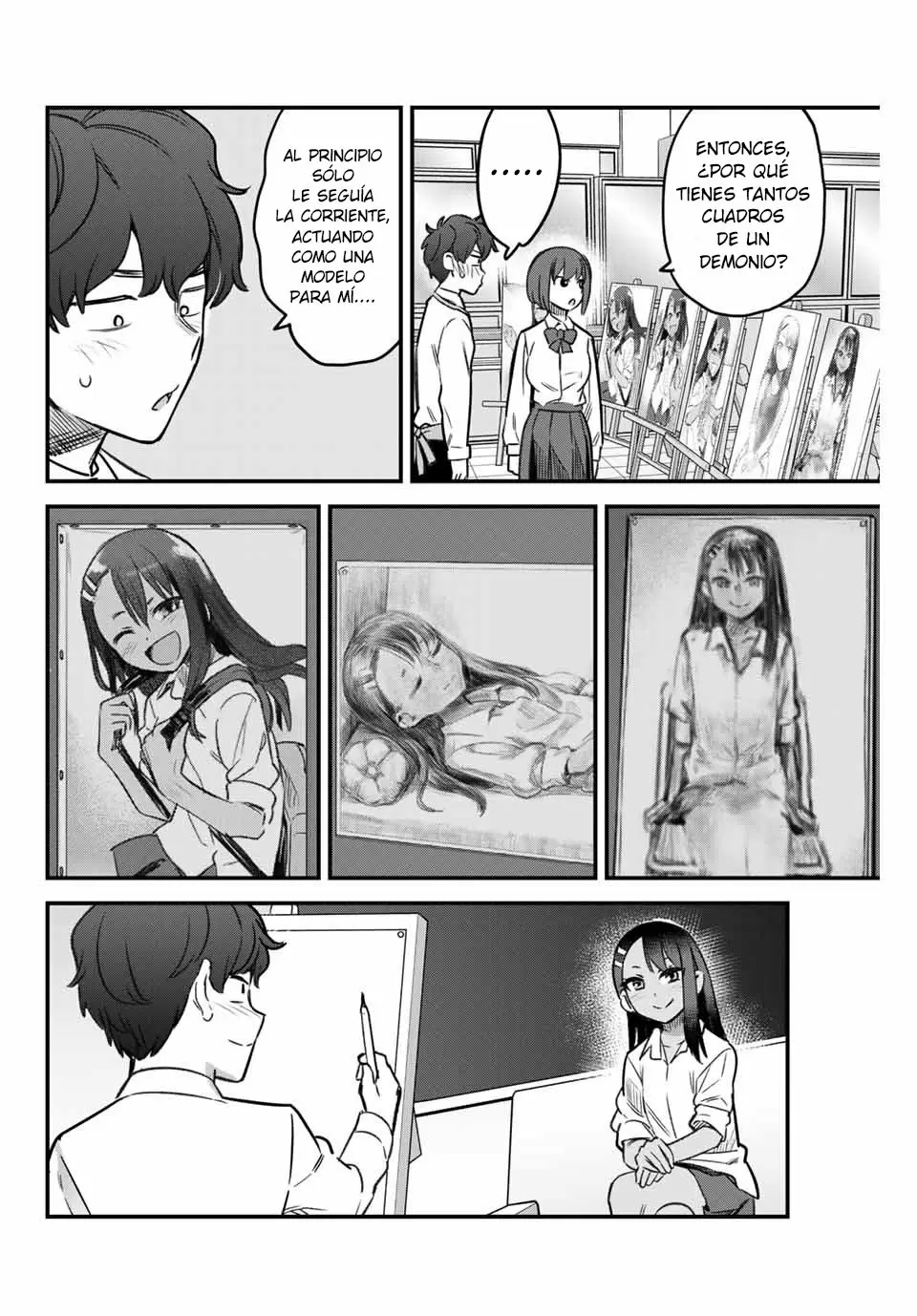 Please don't bully me, Nagatoro capítulo 85, página 12