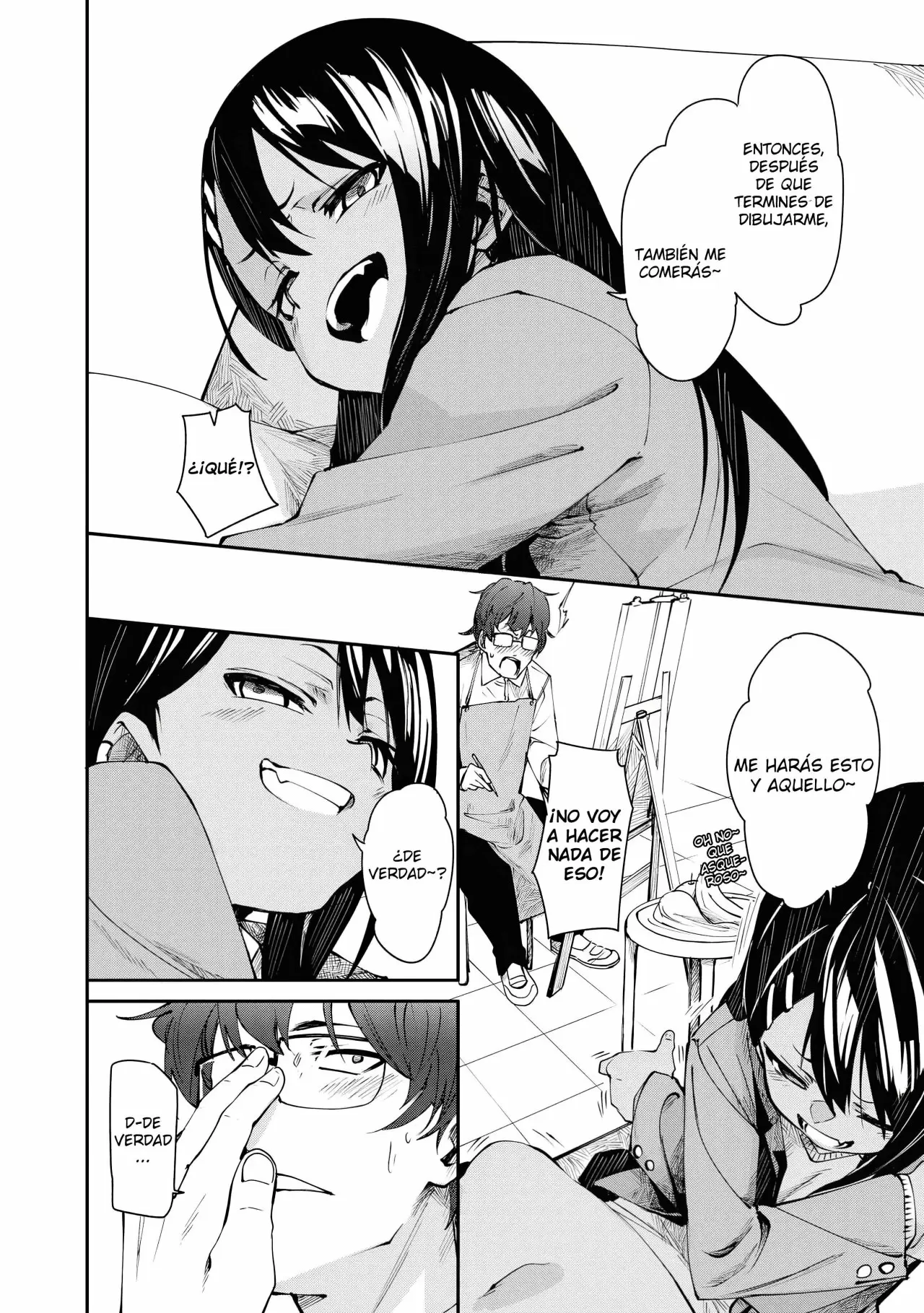 Please don't bully me, Nagatoro capítulo 86.10, página 4