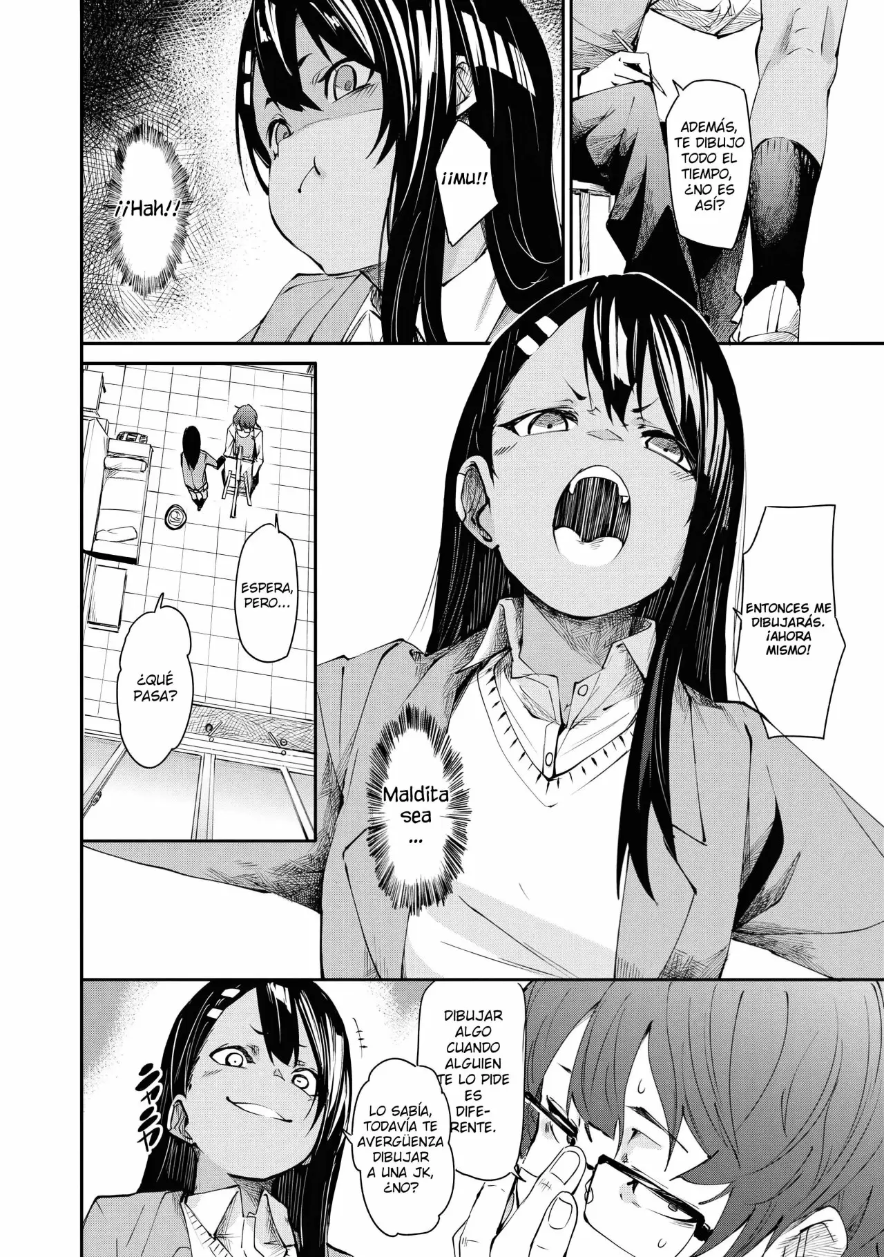 Please don't bully me, Nagatoro capítulo 86.10, página 6