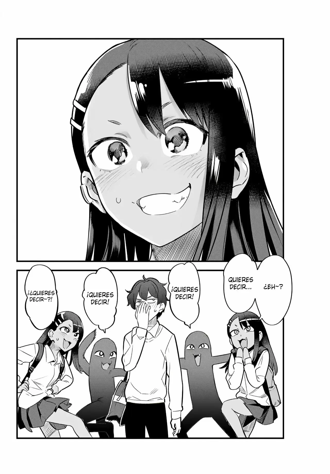 Please don't bully me, Nagatoro capítulo 87, página 3