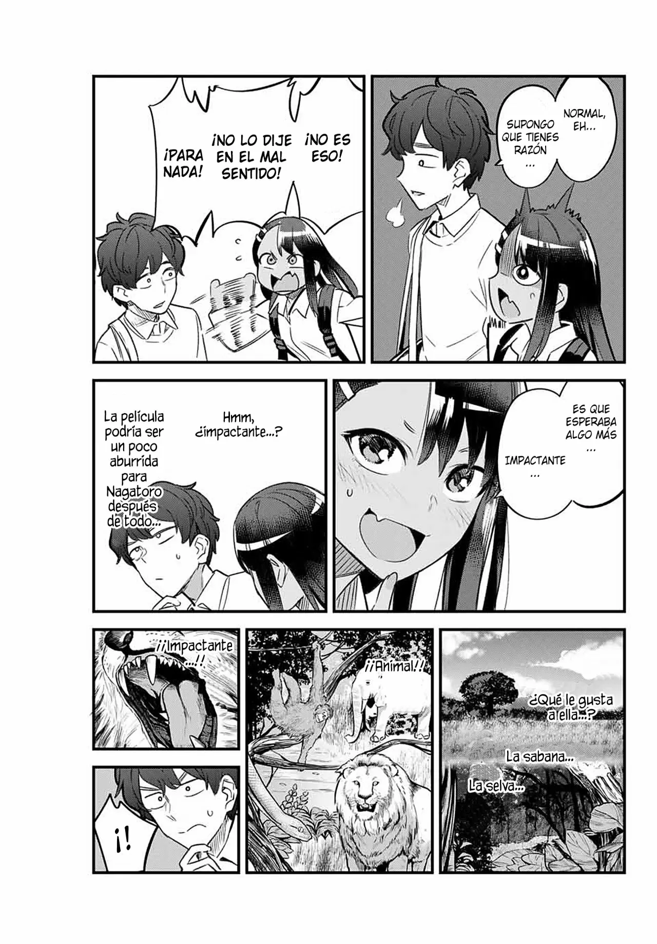Please don't bully me, Nagatoro capítulo 87, página 10