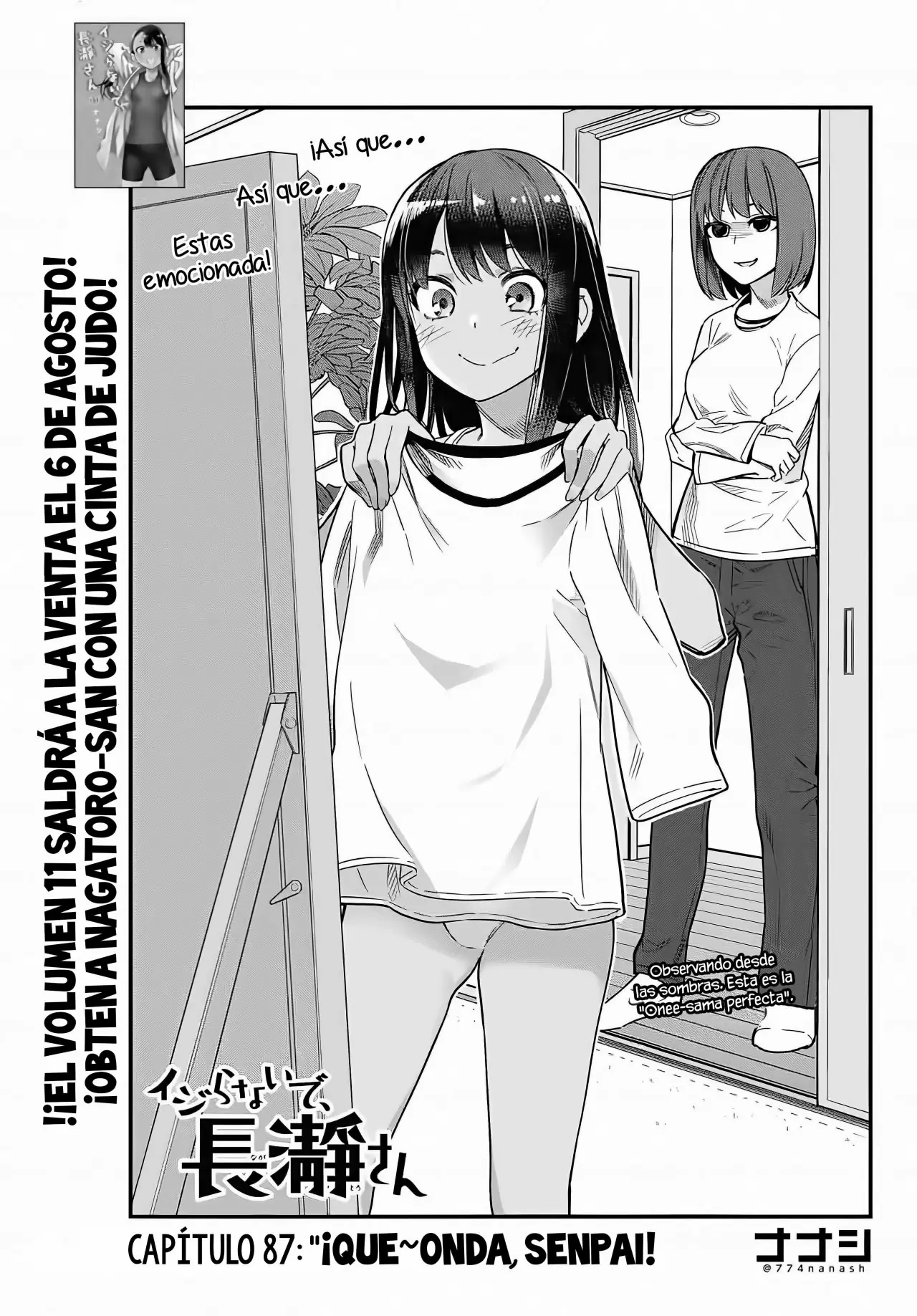Please don't bully me, Nagatoro capítulo 88, página 2