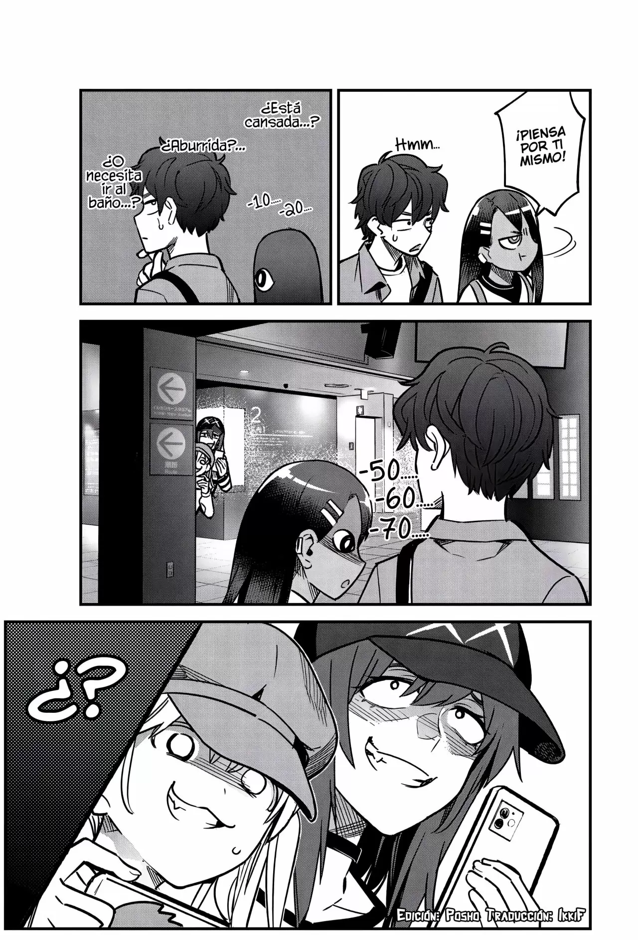 Please don't bully me, Nagatoro capítulo 89, página 19