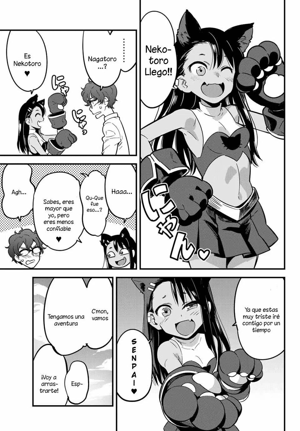 Please don't bully me, Nagatoro capítulo 9, página 4