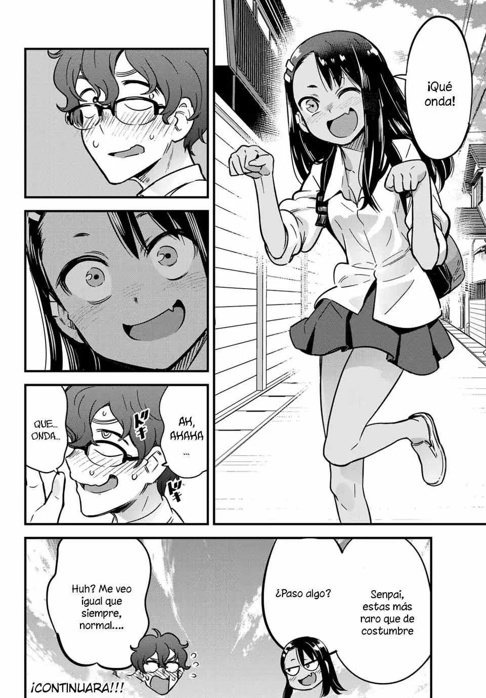 Please don't bully me, Nagatoro capítulo 9, página 17