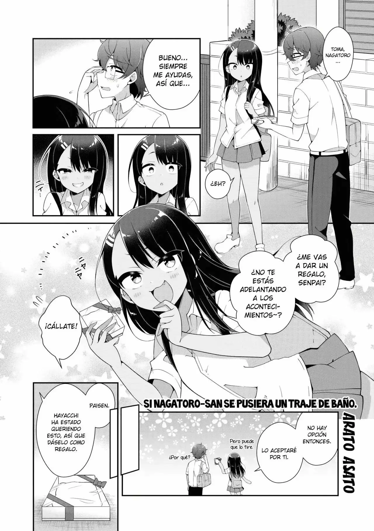 Please don't bully me, Nagatoro capítulo 90.10, página 3
