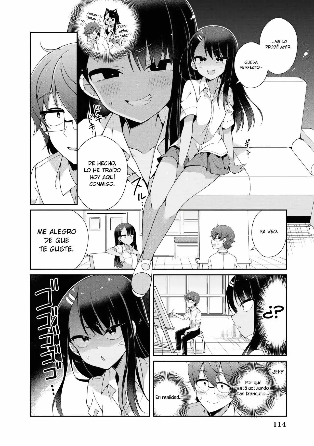 Please don't bully me, Nagatoro capítulo 90.10, página 6