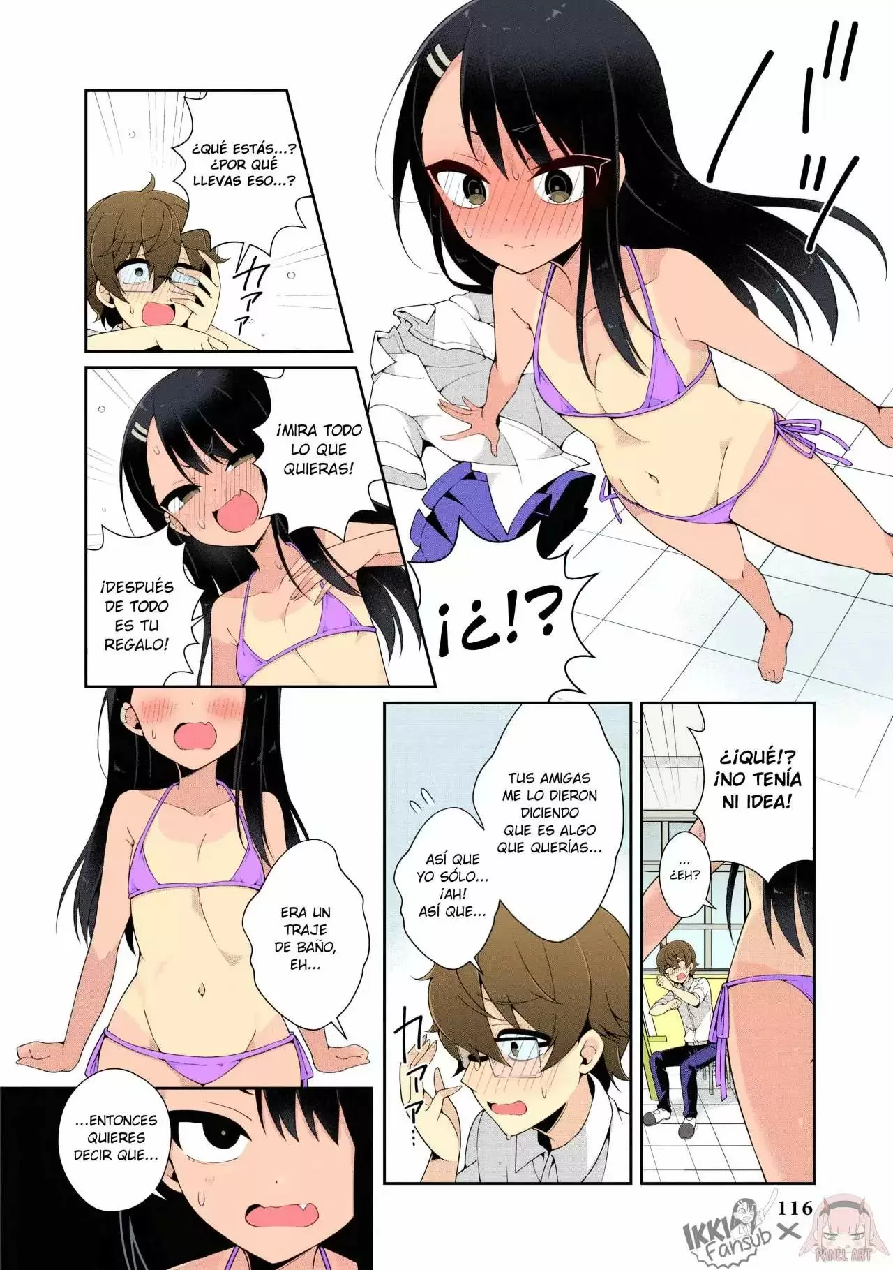 Please don't bully me, Nagatoro capítulo 90.10, página 8