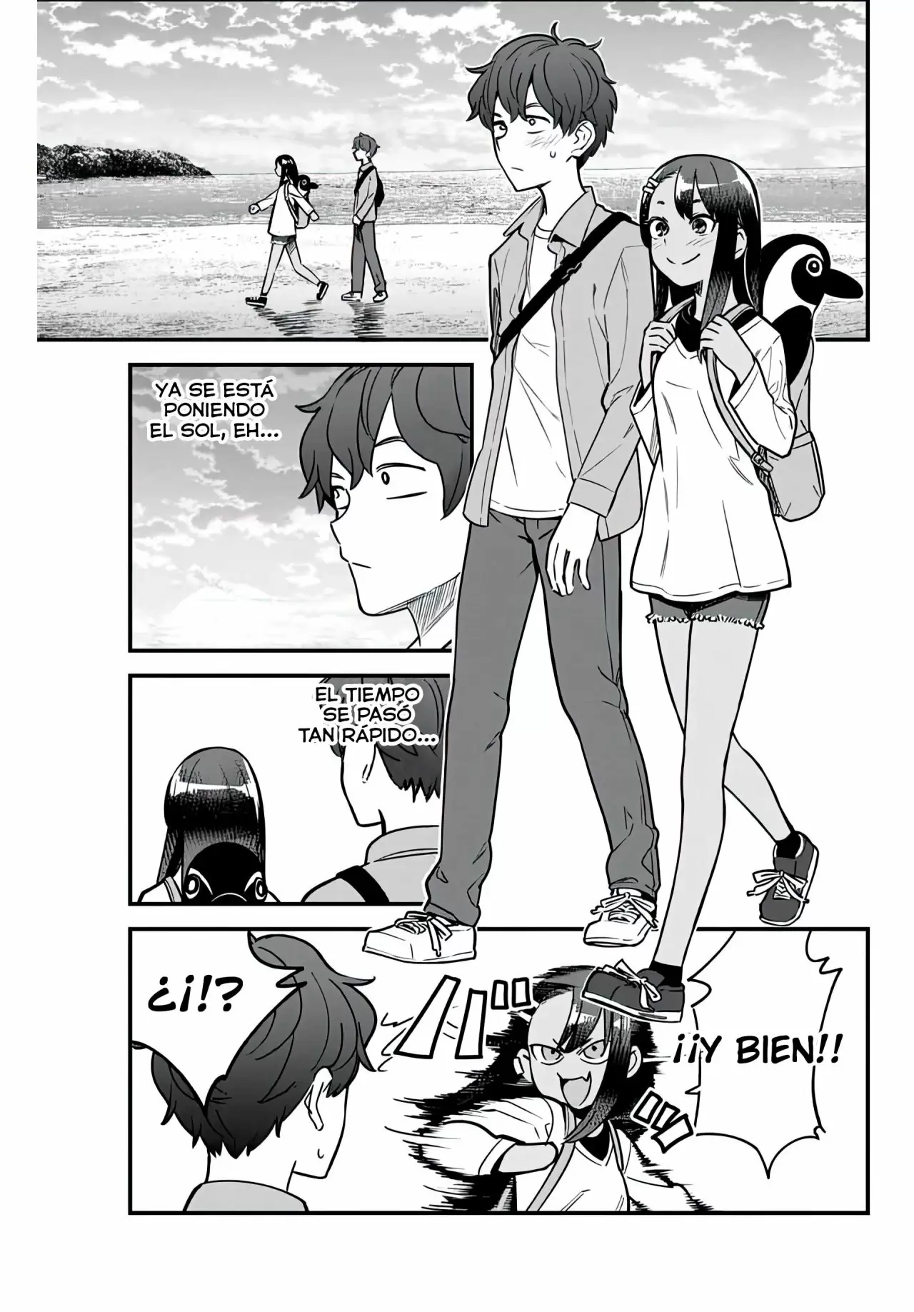 Please don't bully me, Nagatoro capítulo 90, página 12