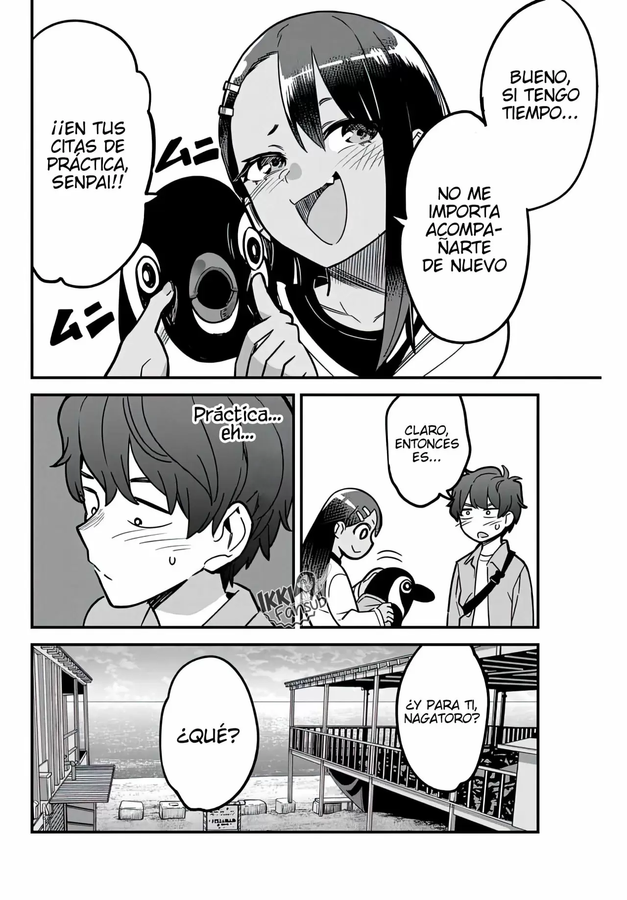 Please don't bully me, Nagatoro capítulo 90, página 17