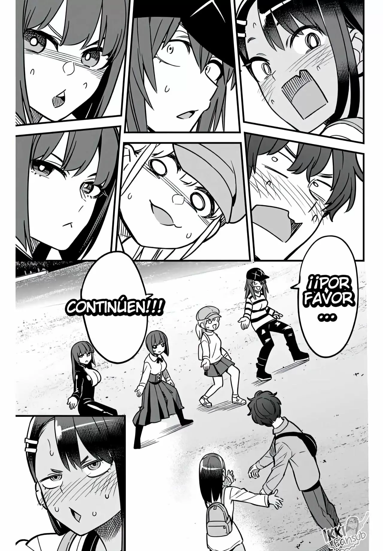 Please don't bully me, Nagatoro capítulo 91, página 14