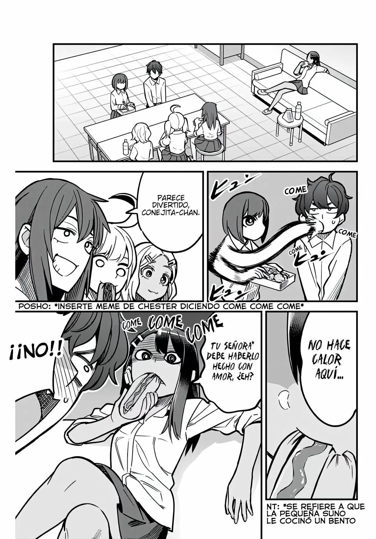 Please don't bully me, Nagatoro capítulo 92, página 8