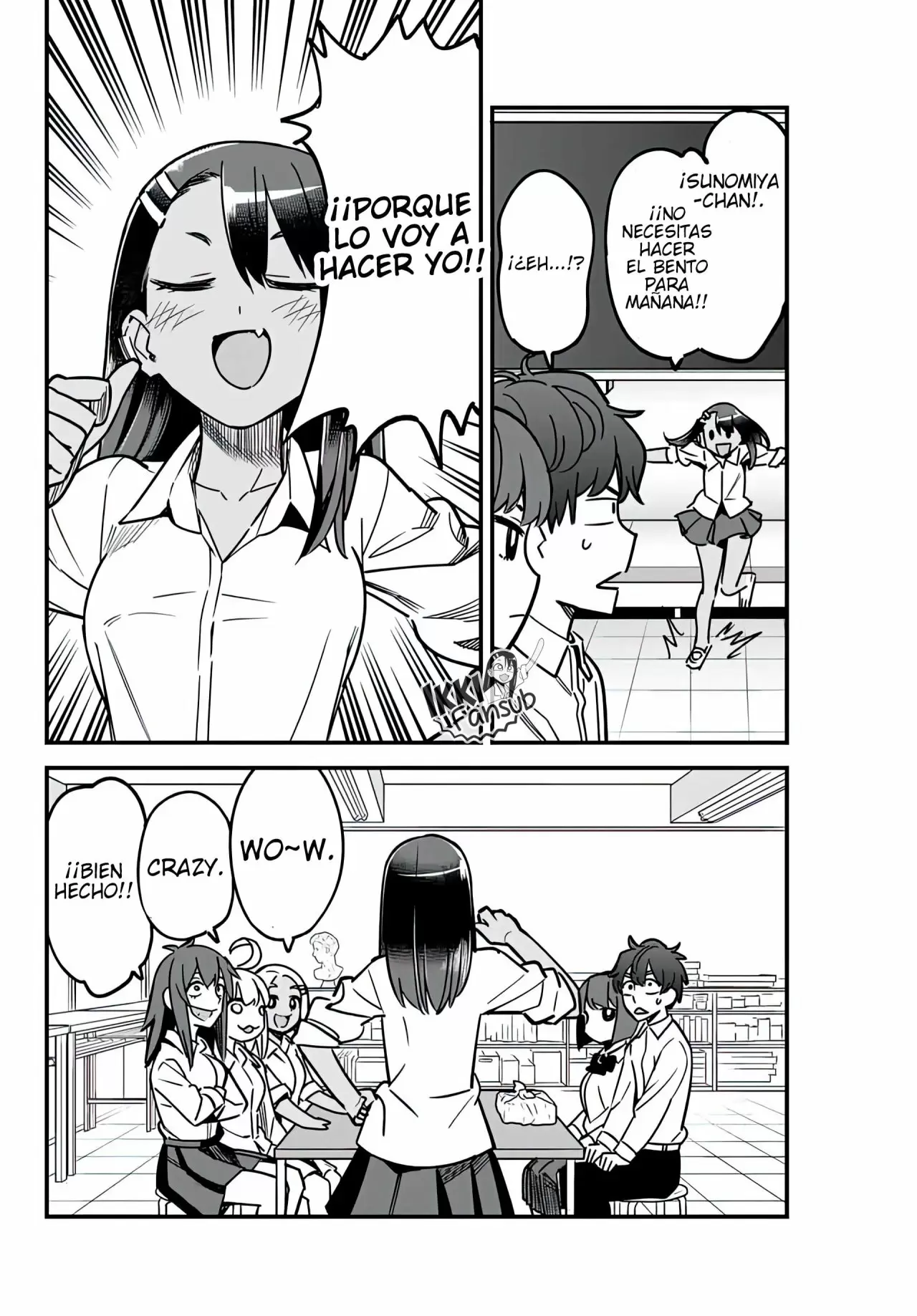 Please don't bully me, Nagatoro capítulo 92, página 13