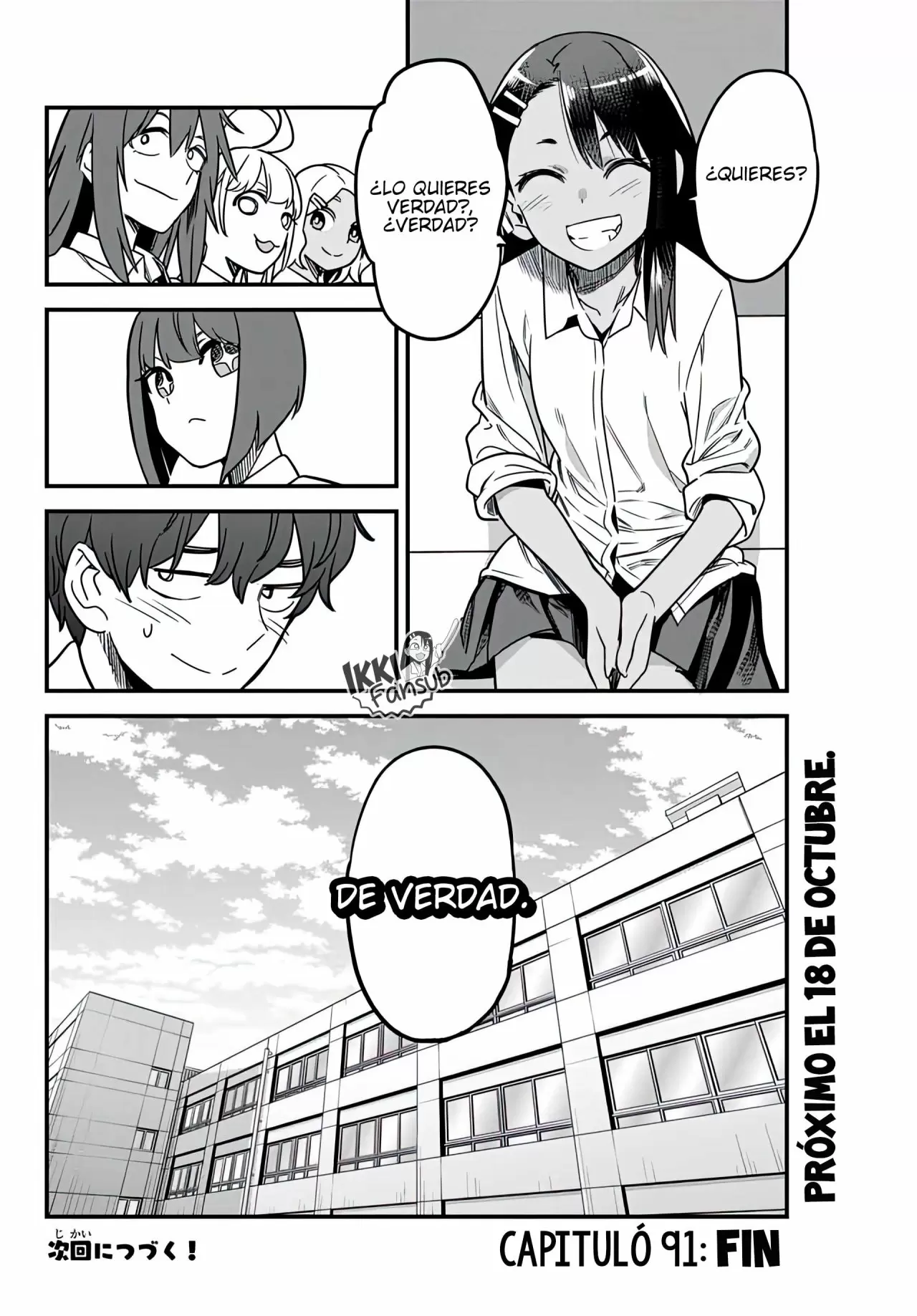 Please don't bully me, Nagatoro capítulo 92, página 21