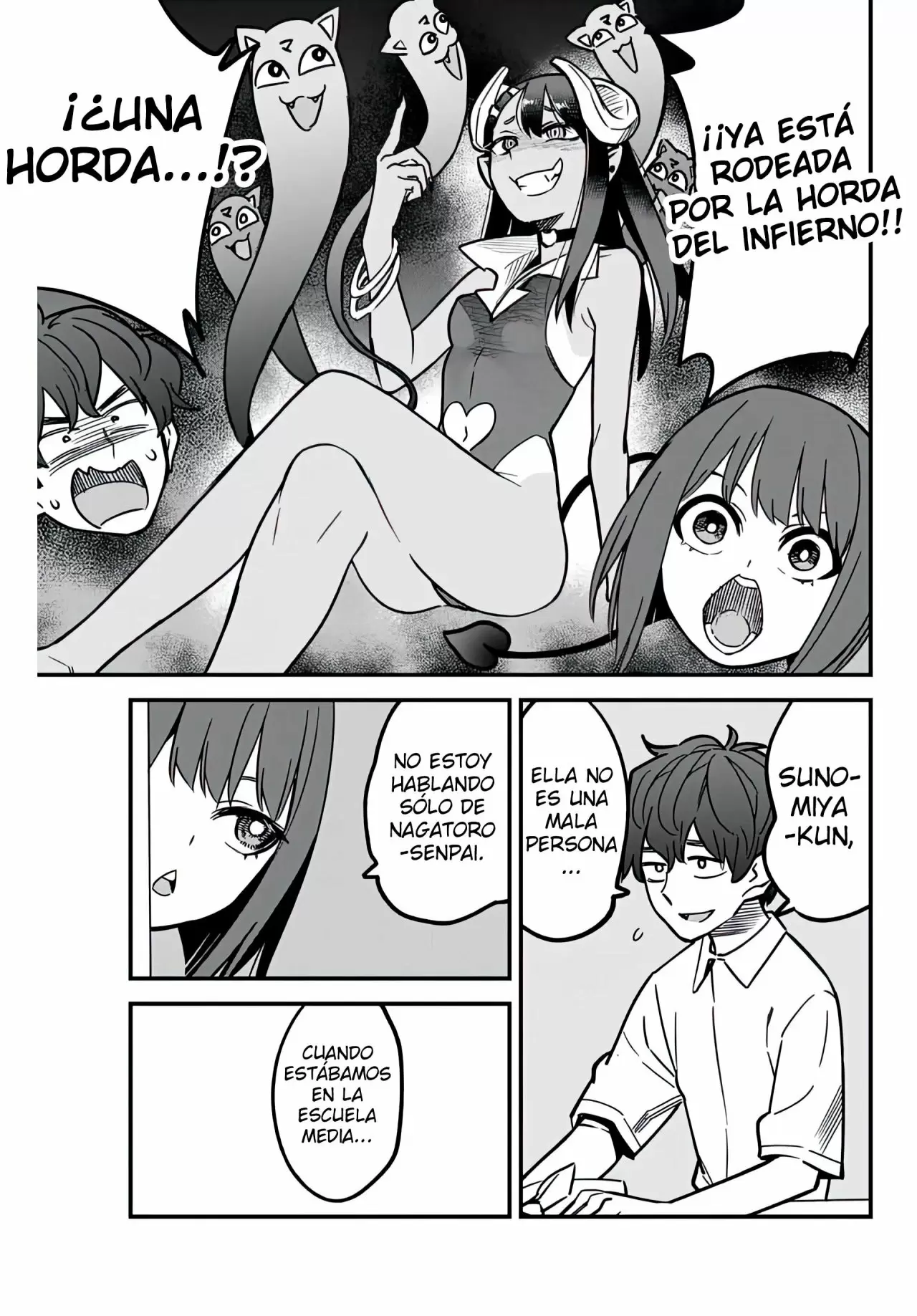 Please don't bully me, Nagatoro capítulo 94, página 7