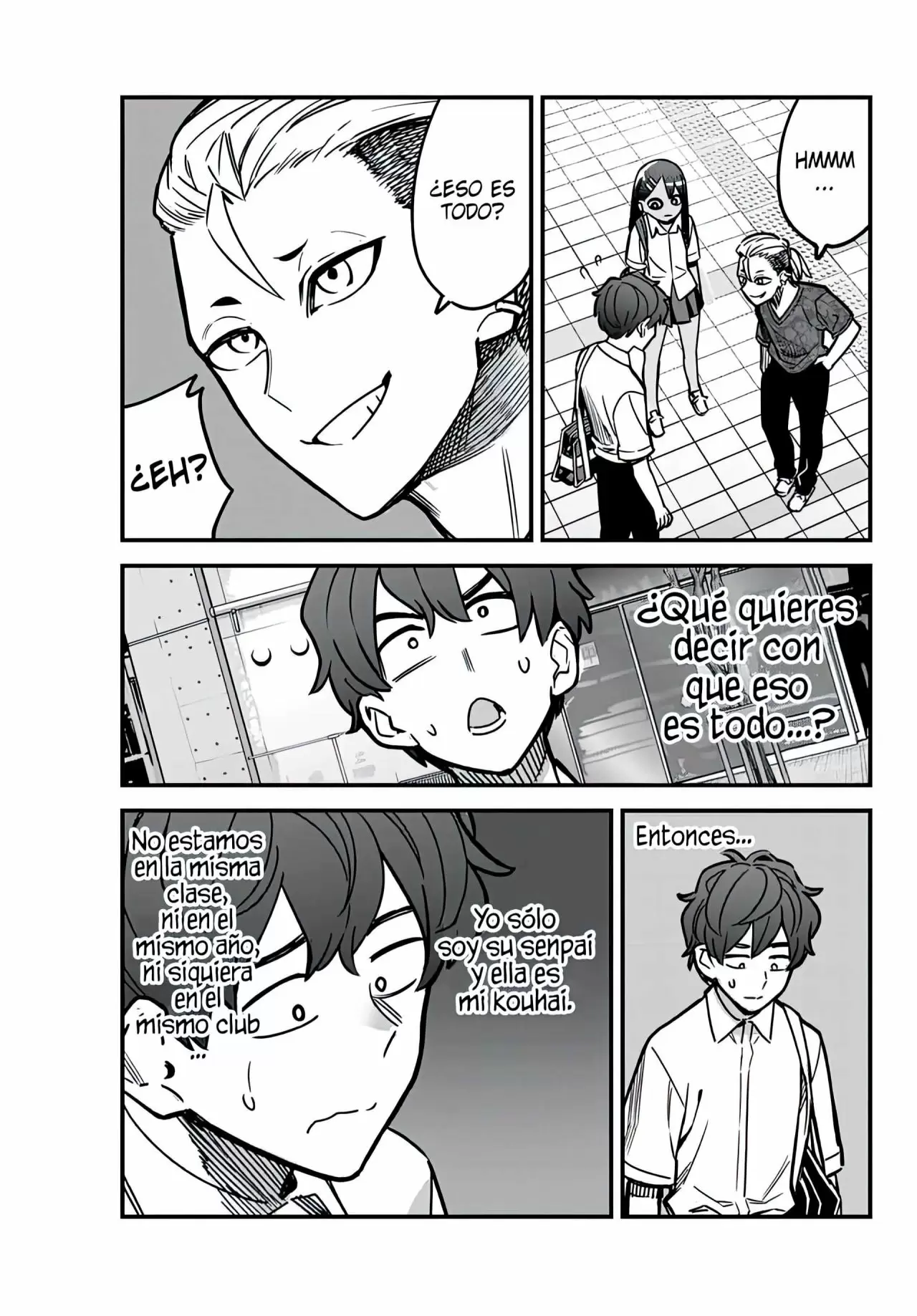 Please don't bully me, Nagatoro capítulo 95, página 7