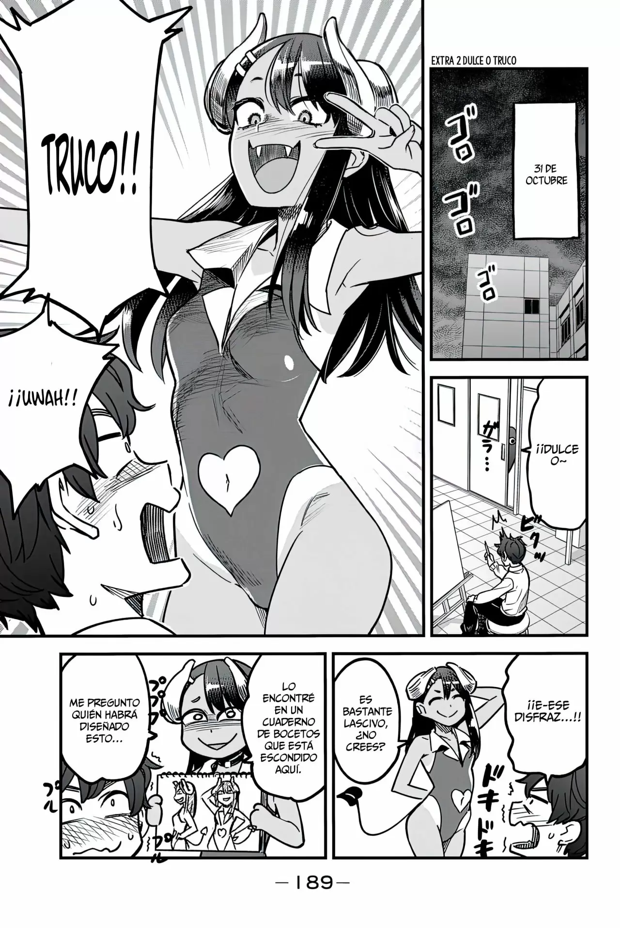 Please don't bully me, Nagatoro capítulo 96.50, página 8