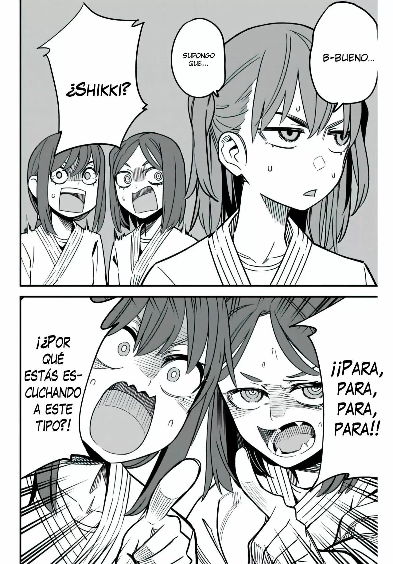 Please don't bully me, Nagatoro capítulo 97, página 17