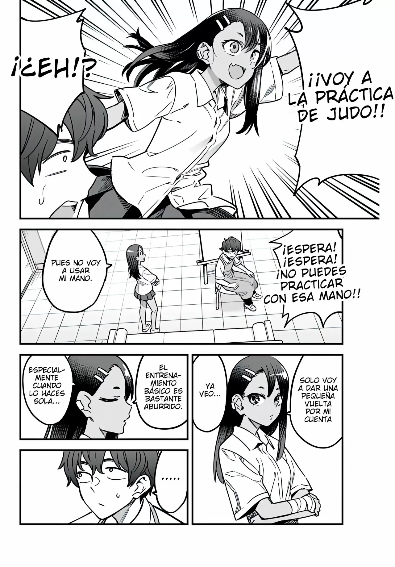 Please don't bully me, Nagatoro capítulo 98, página 5