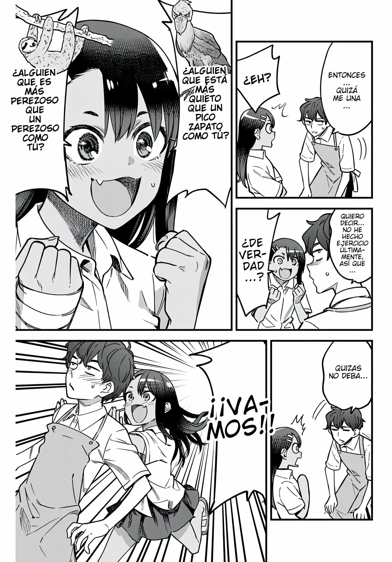 Please don't bully me, Nagatoro capítulo 98, página 6